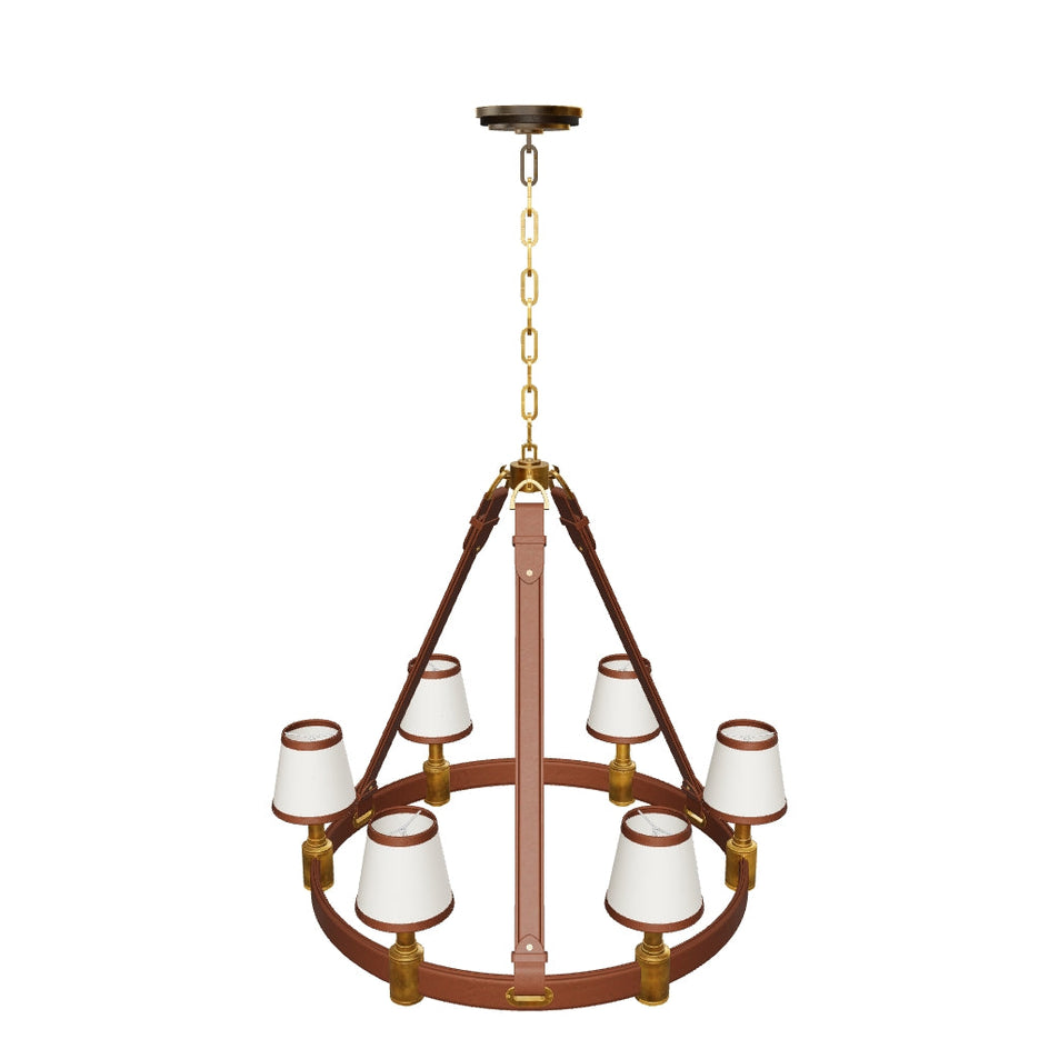 Riley Medium Ring Chandelier 3D Model