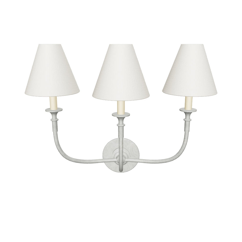 Piaf Triple Sconce 3D Model