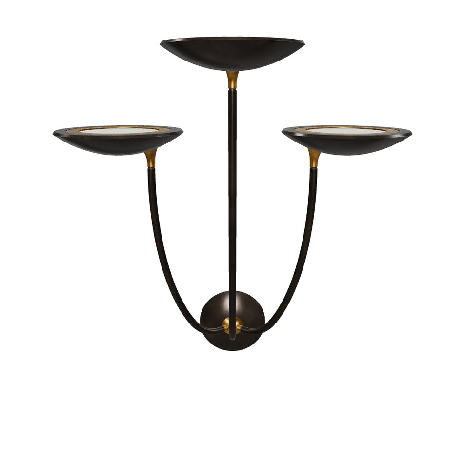 Keira Large Triple Sconce 3D Model