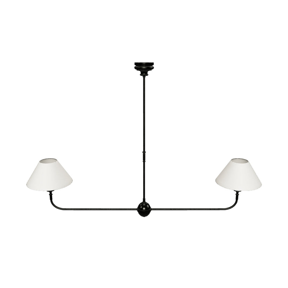 Piaf Large Two Light Linear Pendant 3D Model
