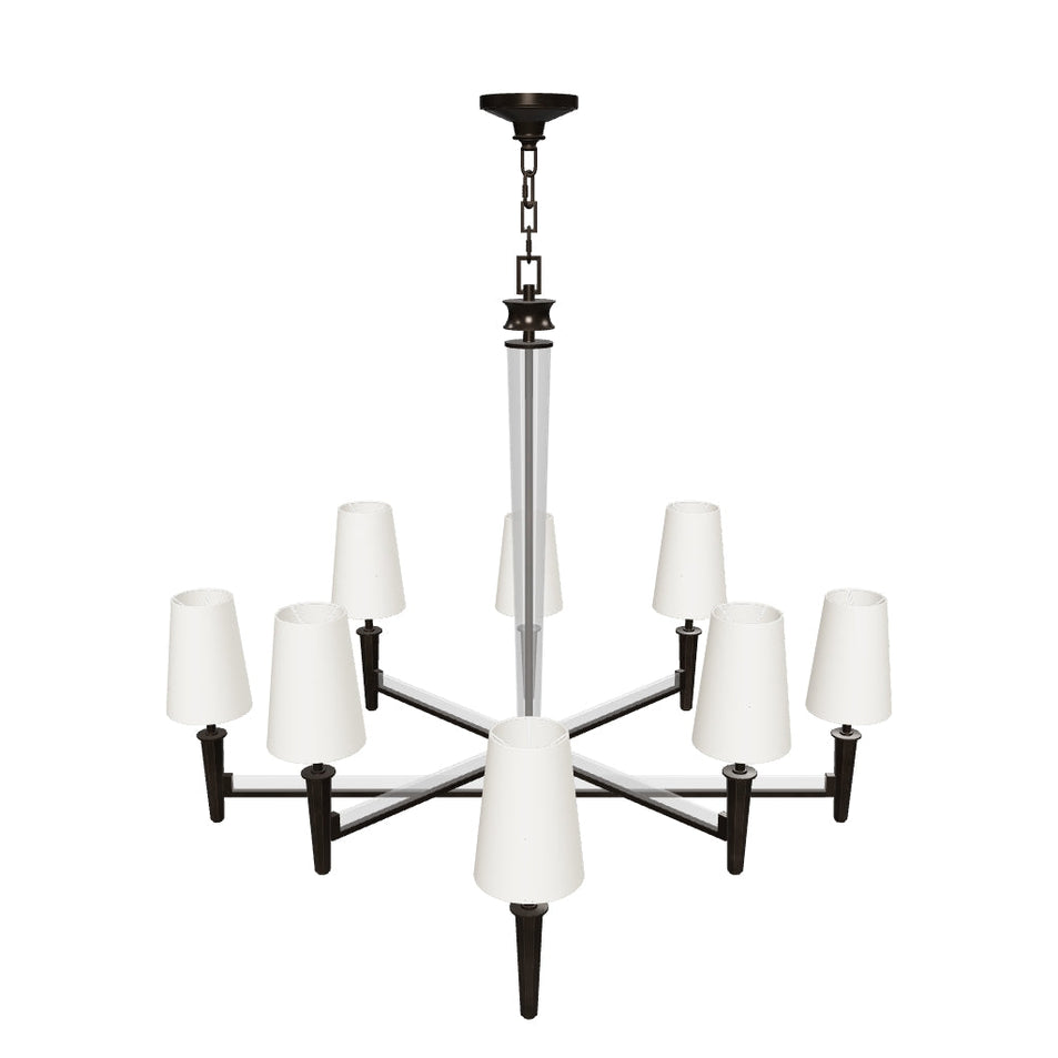 Lyra Two Tier Chandelier 3D Model