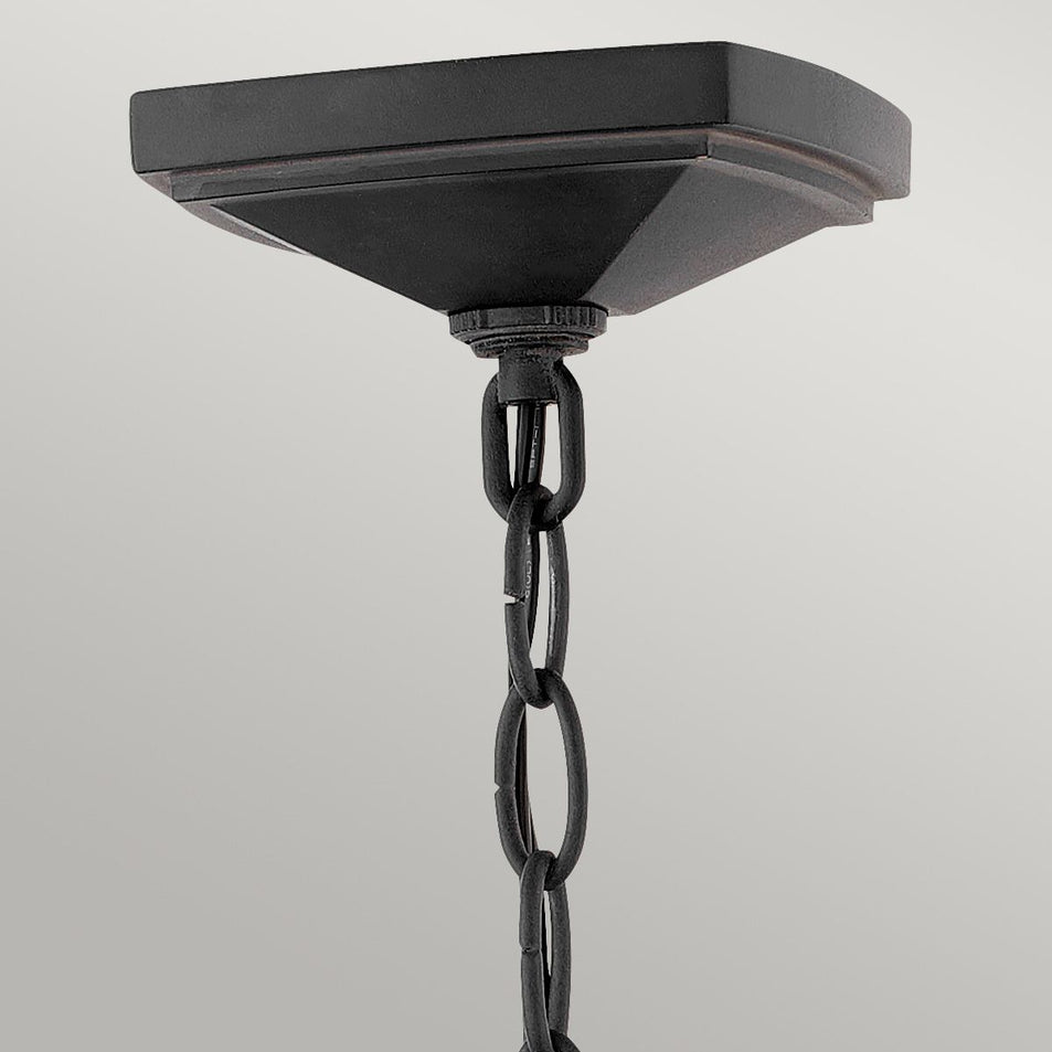 Lanterna Alford Place a 3 luce piccola con catena