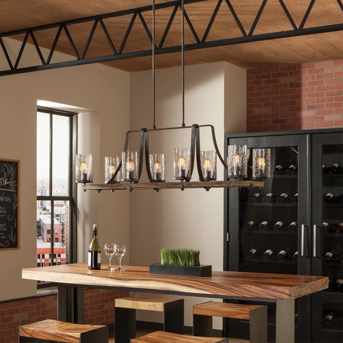 Angelo 8 Light Isle Chandelier