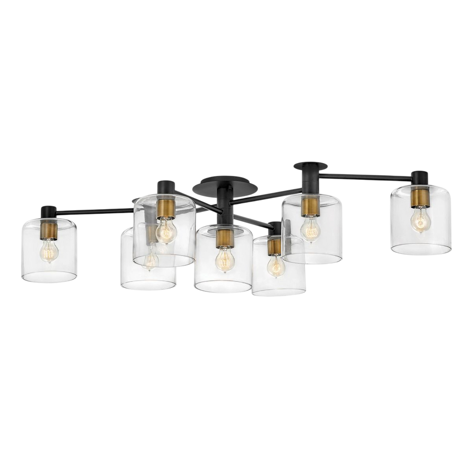 Axel 7 Light Semi-flush