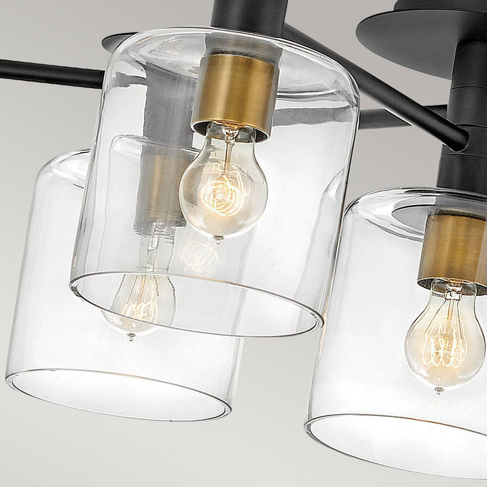 Axel 7 Light Semi-flush