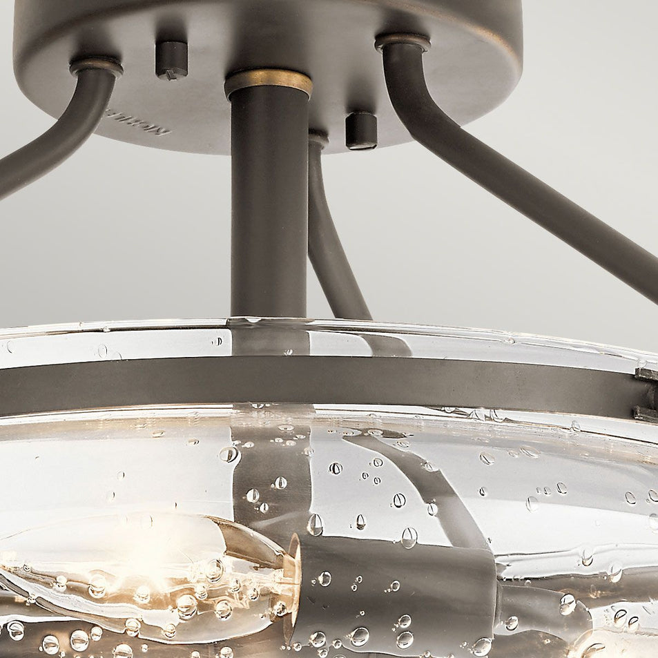 Belle 3 Light Semi-Flush