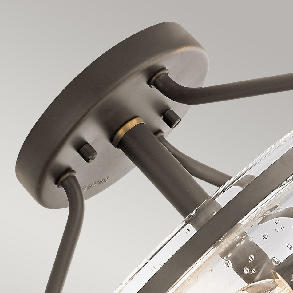 Belle 3 Light Semi-Flush