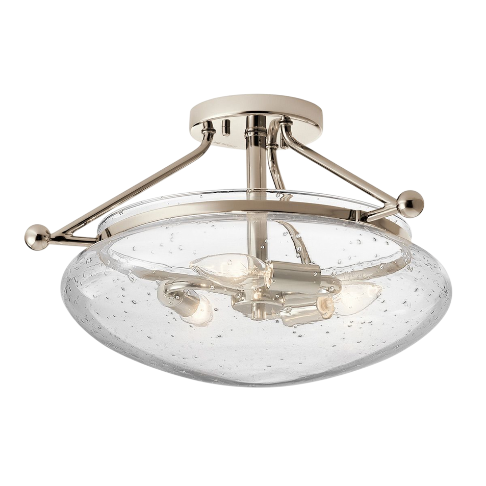 Belle 3 Light Semi-Flush