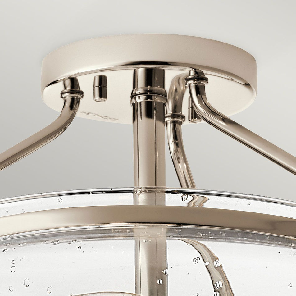 Belle 3 Light Semi-Flush
