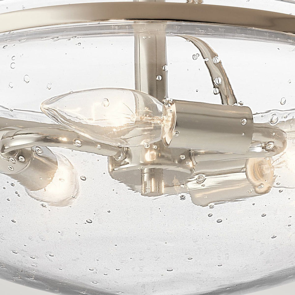 Belle 3 Light Semi-Flush