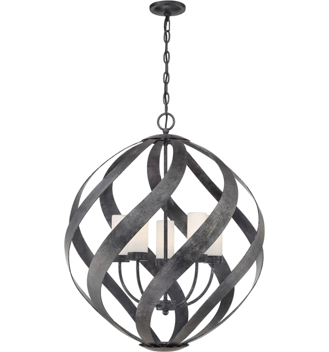 Blacksmith 5 Light Outdoor Chandelier