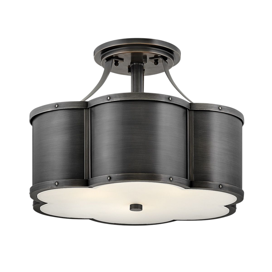 Plafoniera Semincasso Medio Chance a 3 Luci