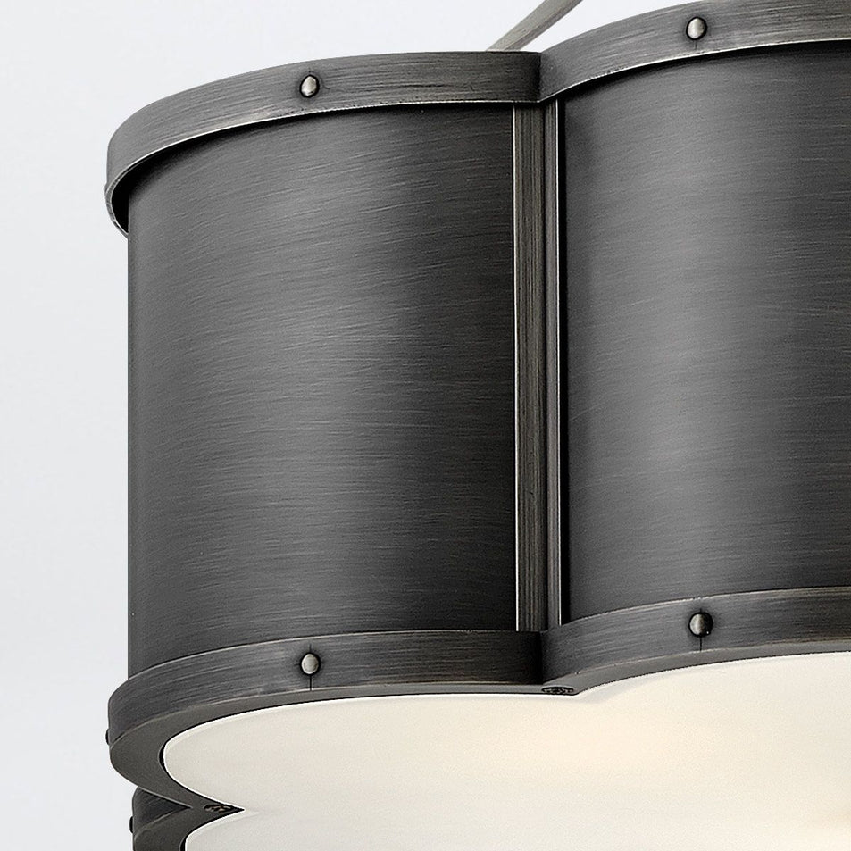 Plafoniera Semincasso Medio Chance a 3 Luci