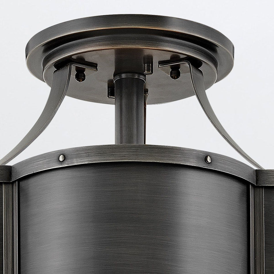 Plafoniera Semincasso Medio Chance a 3 Luci