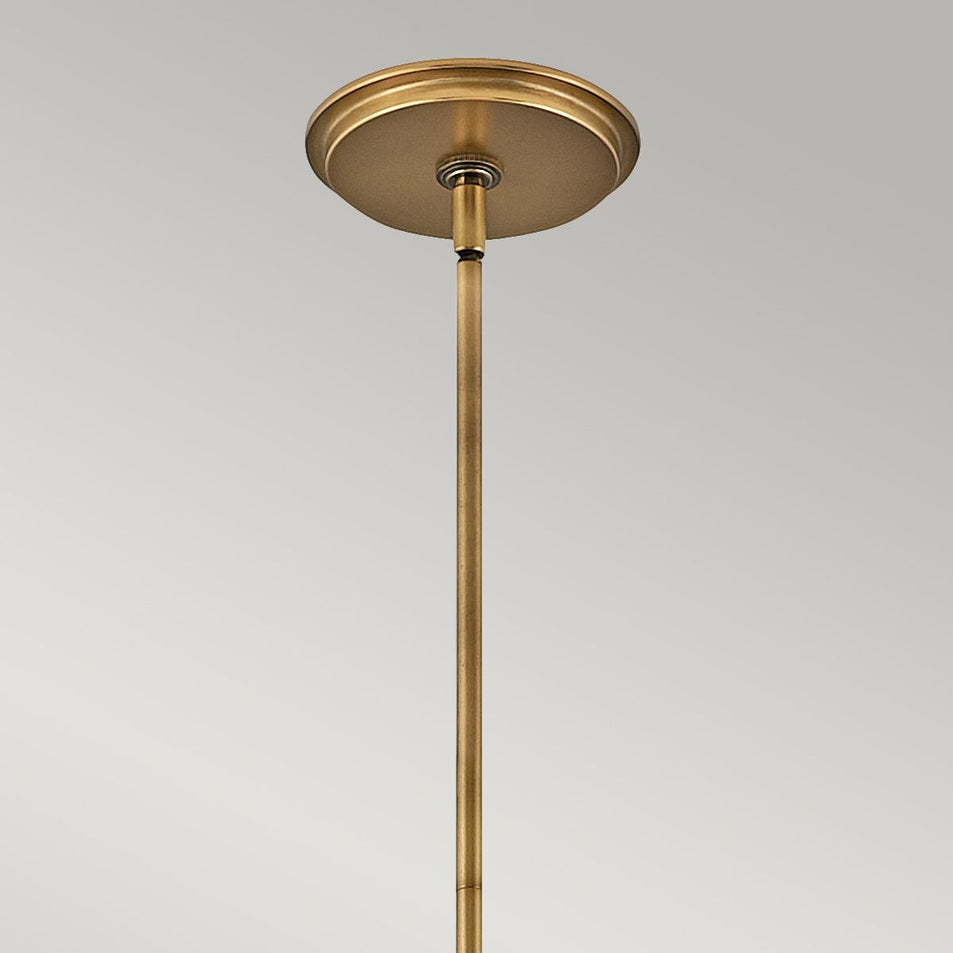 Echelon 4 Light Pendant - Heritage Brass