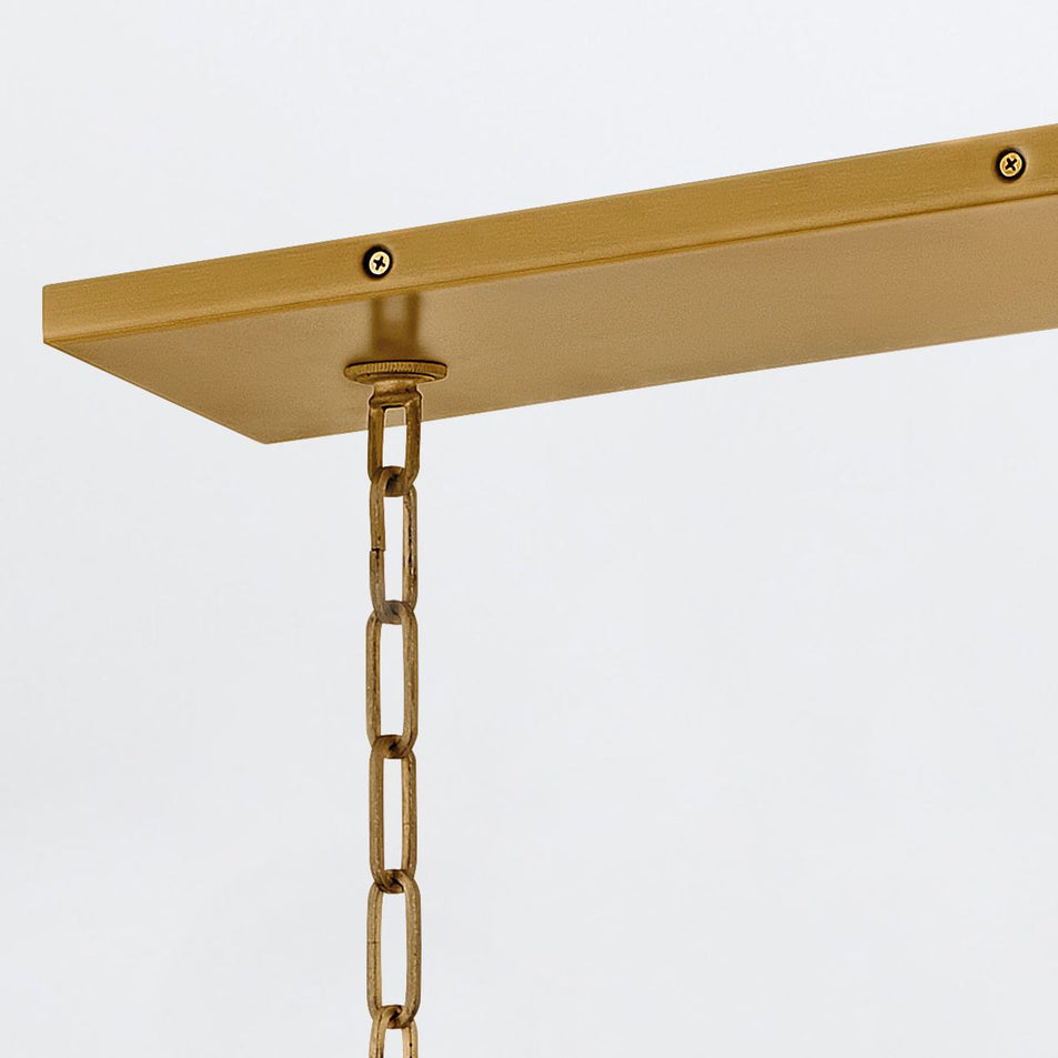 Lampadario lineare Flora 10 lt