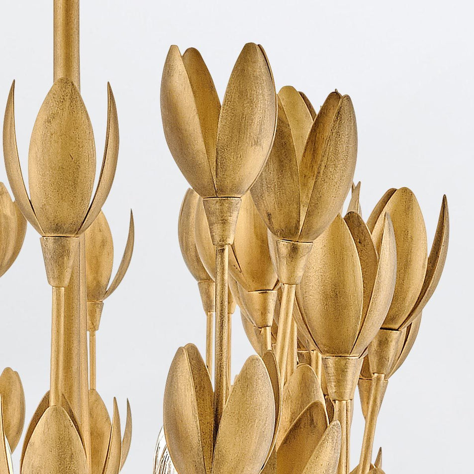 Lampadario lineare Flora 10 lt