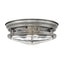Antique Nickel / Glass