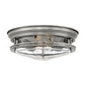 Antique Nickel / Glass