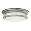 Antique Nickel / Opal Etched Glass