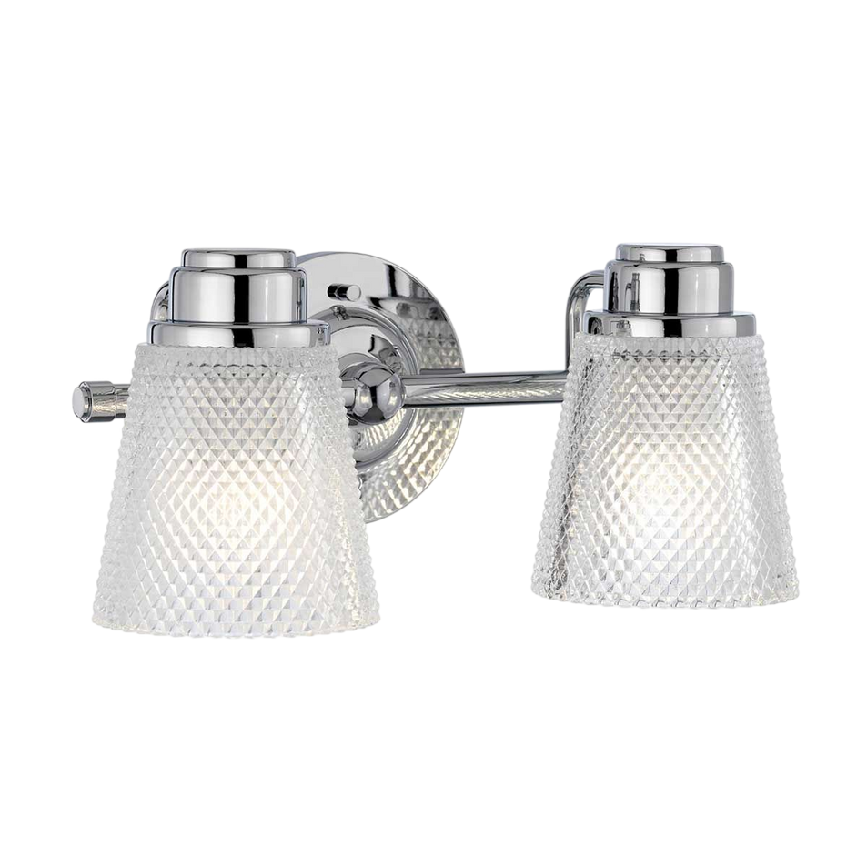 Lampada da parete Hudson a 2 luci