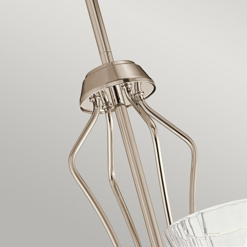 Kayva LED 9 Light 4 Arm Chandelier