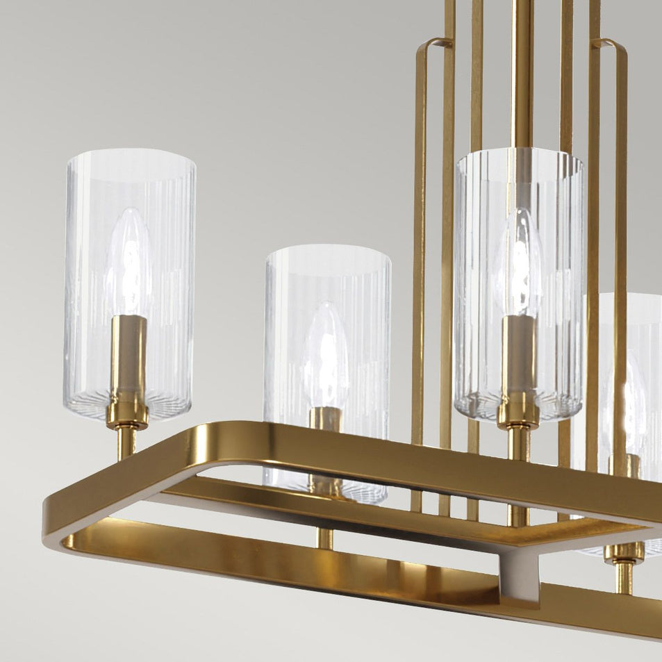 Kimrose 10 Light Linear Chandelier