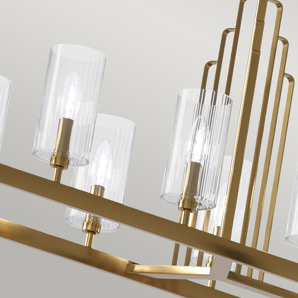 Kimrose 10 Light Linear Chandelier