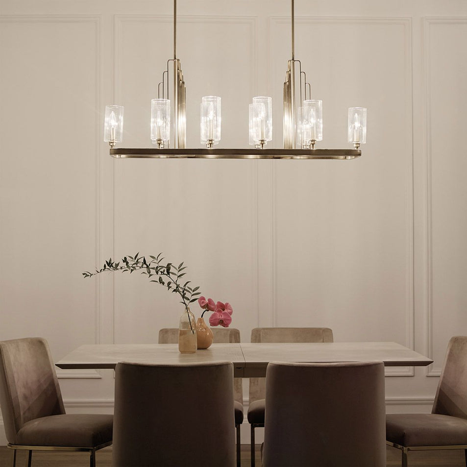 Kimrose 10 Light Linear Chandelier