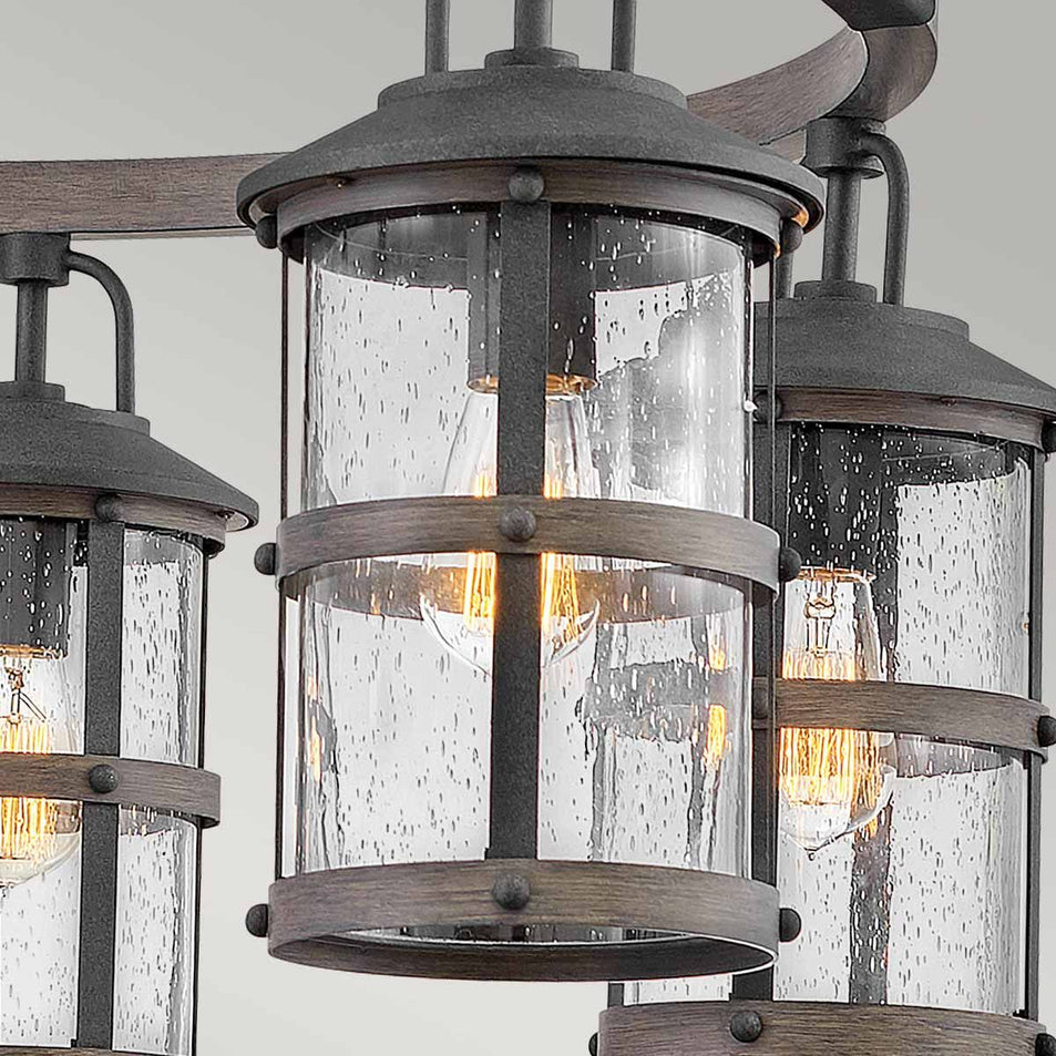 Lakehouse 6 Light Outdoor Chandelier