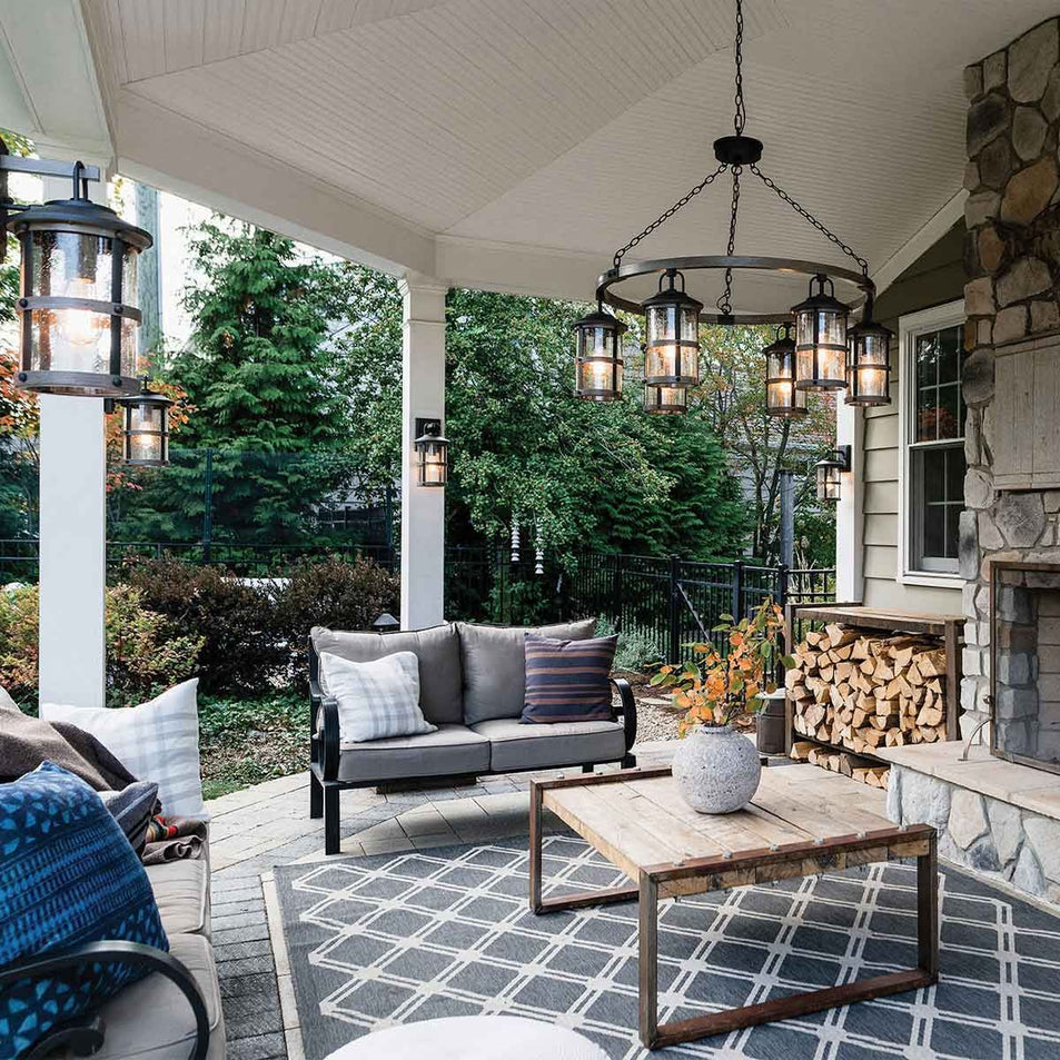 Lakehouse 6 Light Outdoor Chandelier
