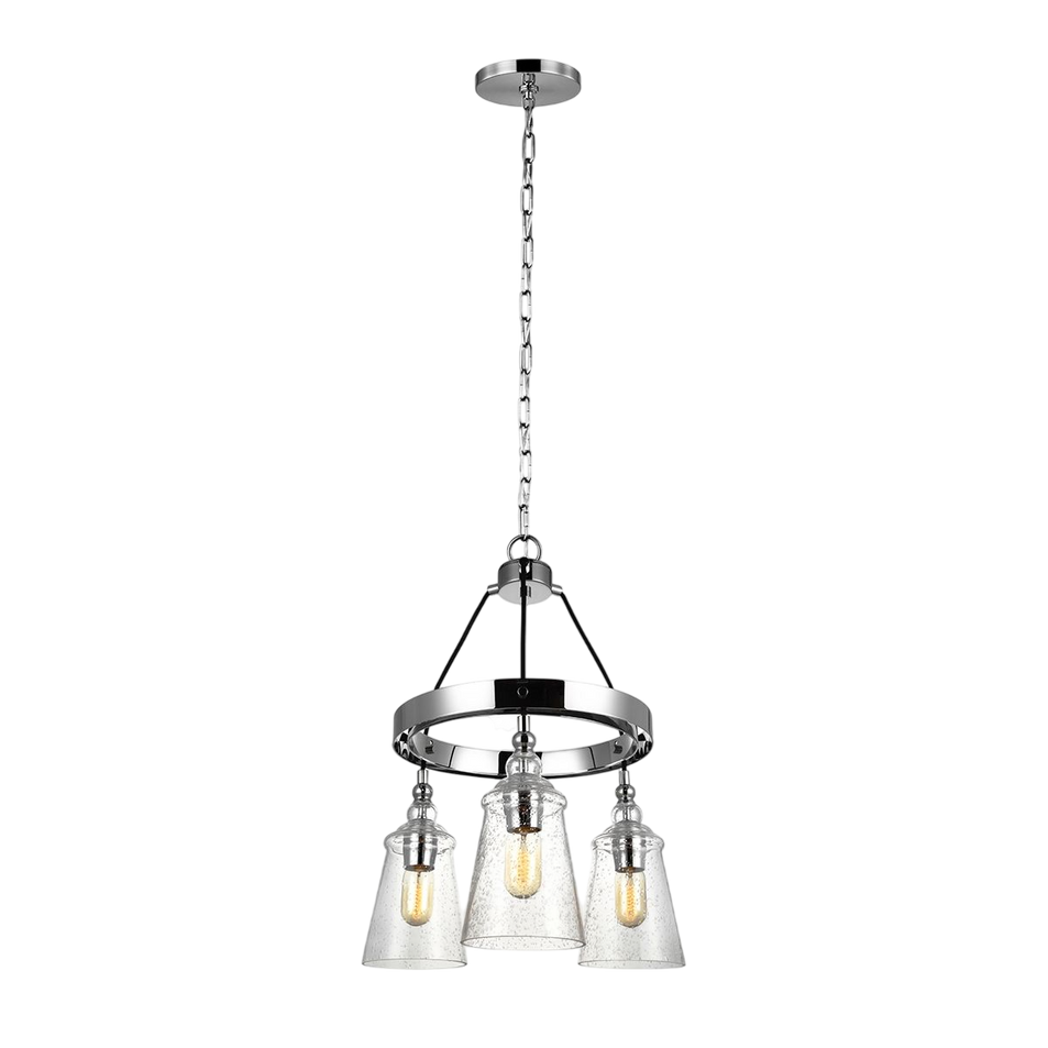Loras 3 Light Chandelier