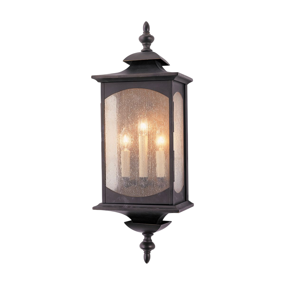 Market Square 3 Light Wall Light