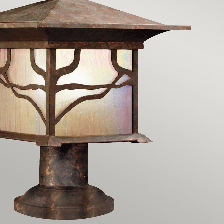 Morris 1 Light Pedestal Lantern