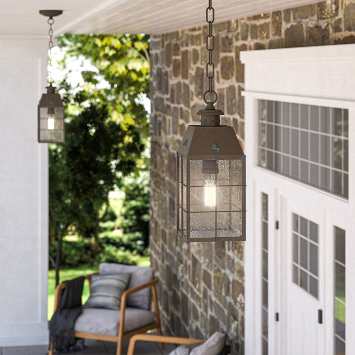Lanterna Nantucket a 1 luce con catena medio