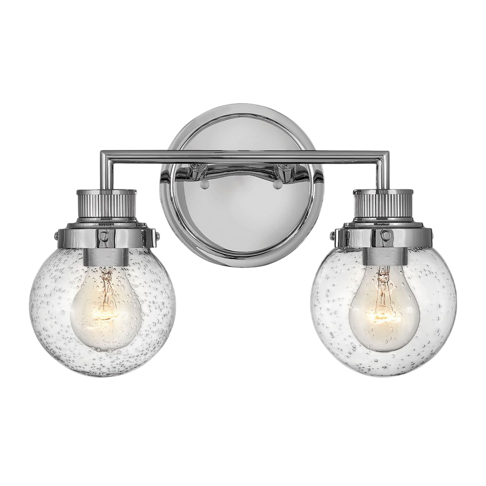 Poppy 2 Light Wall Light