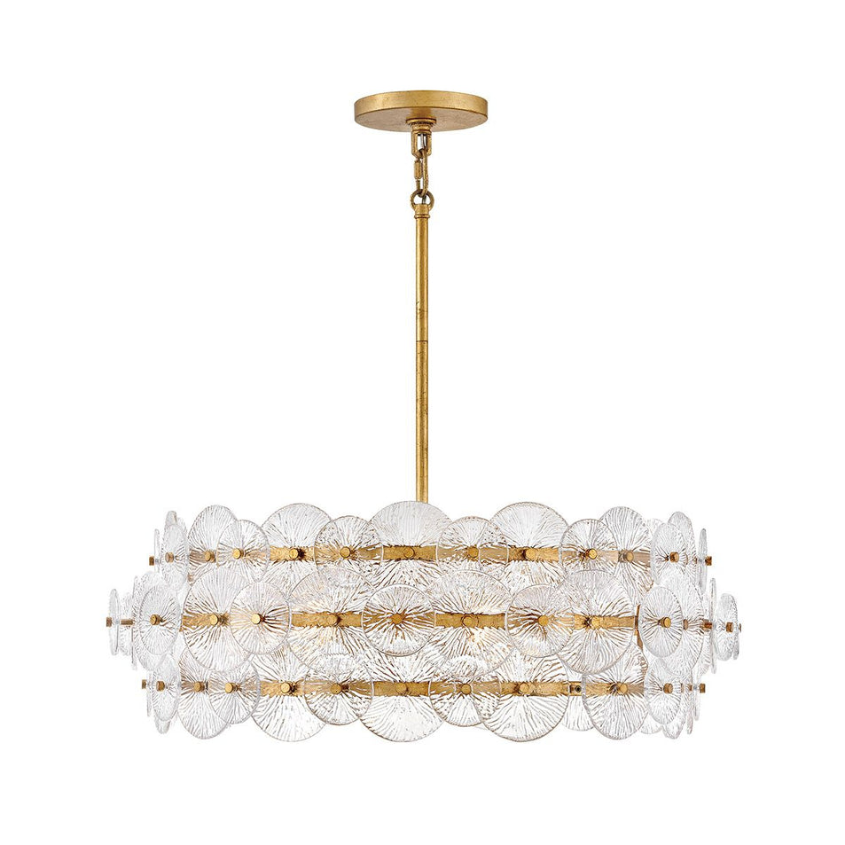 Lampadario a tamburo Rene 6 litri
