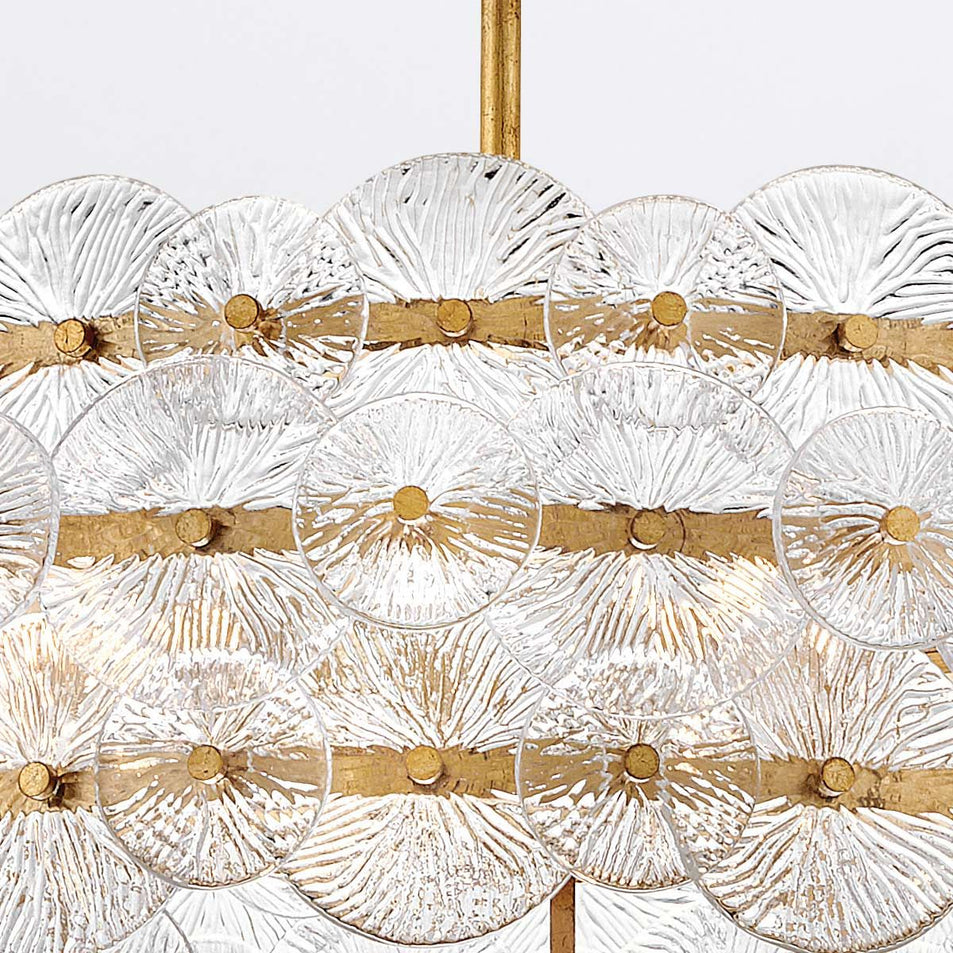 Lampadario a tamburo Rene 6 litri