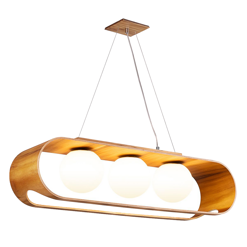 Sospensione Lineare Sfera a 3 Luci