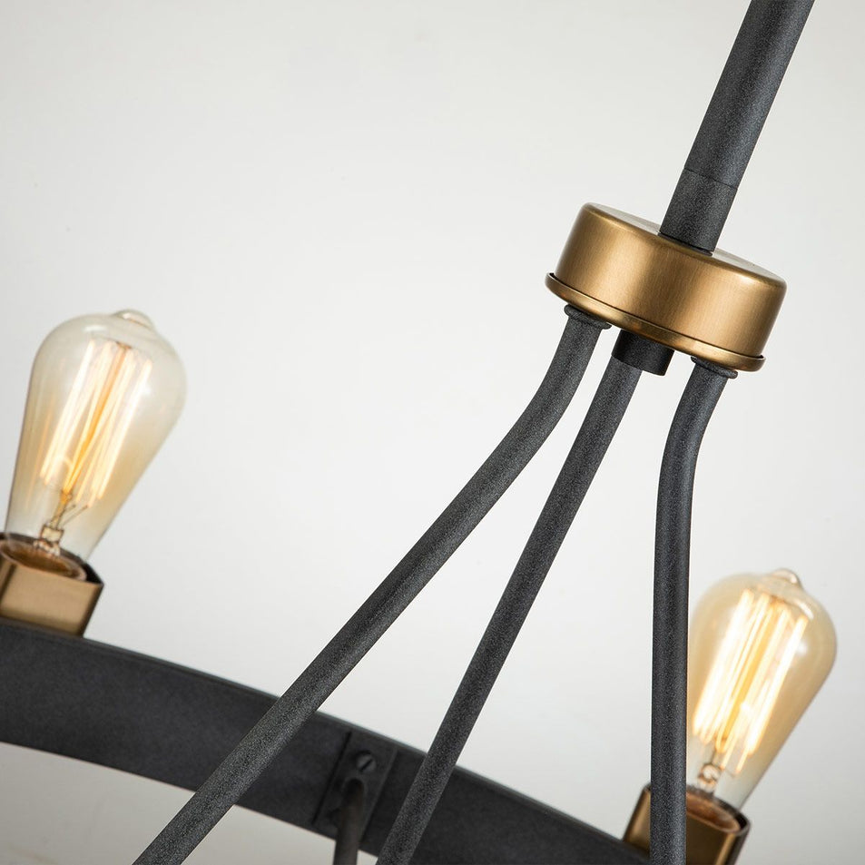 Silas  8 Light Pendant