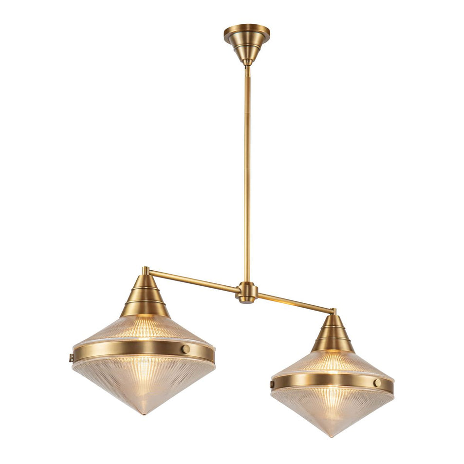 Lampada a sospensione lineare Willard 2 litri