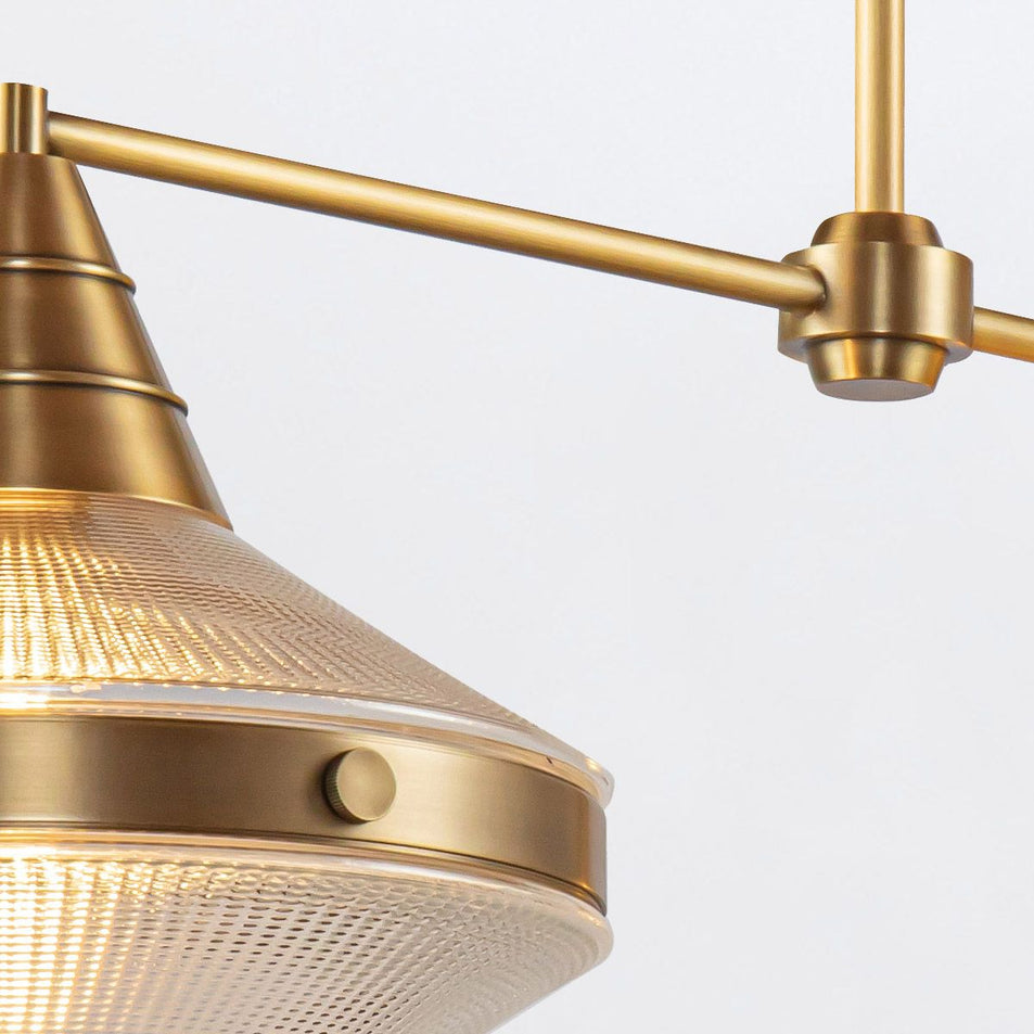 Lampada a sospensione lineare Willard 2 litri