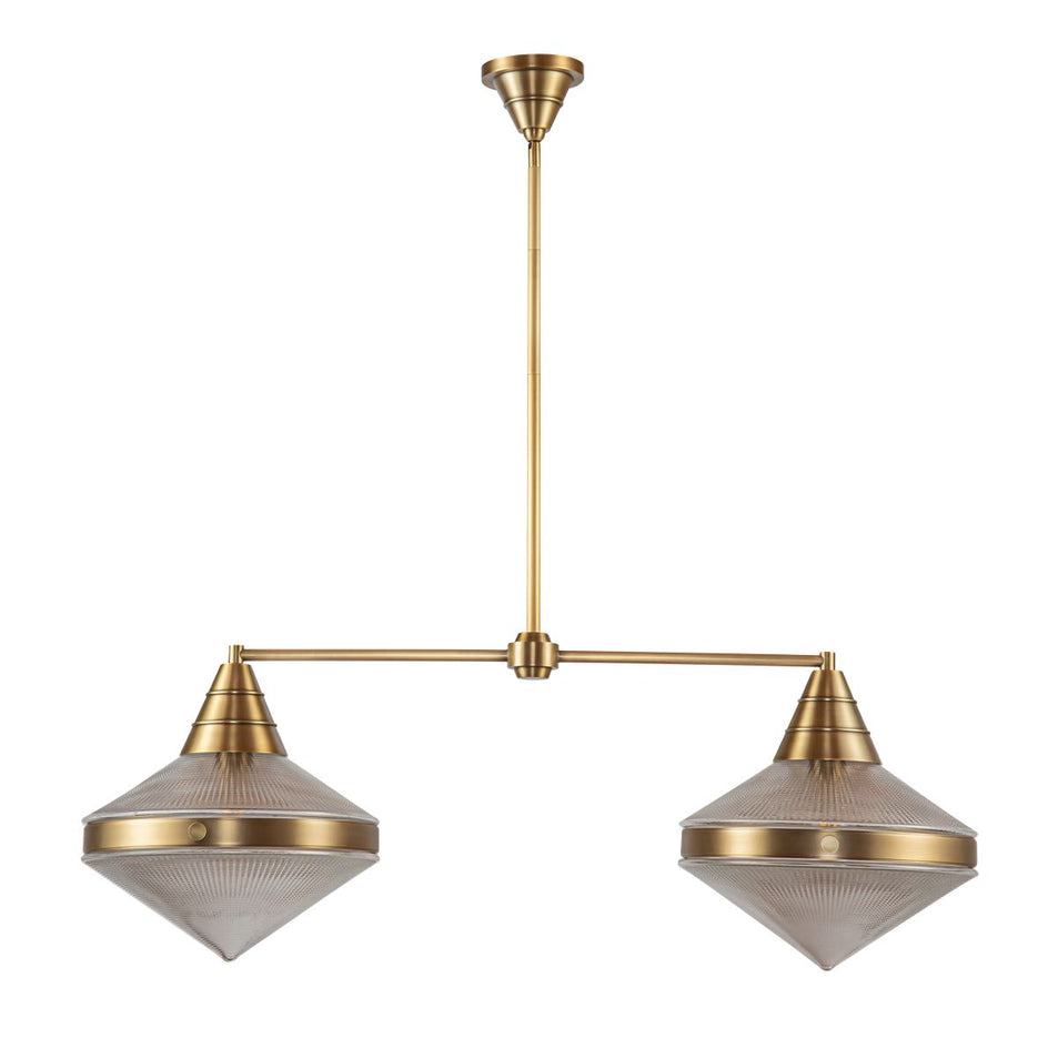 Lampada a sospensione lineare Willard 2 litri