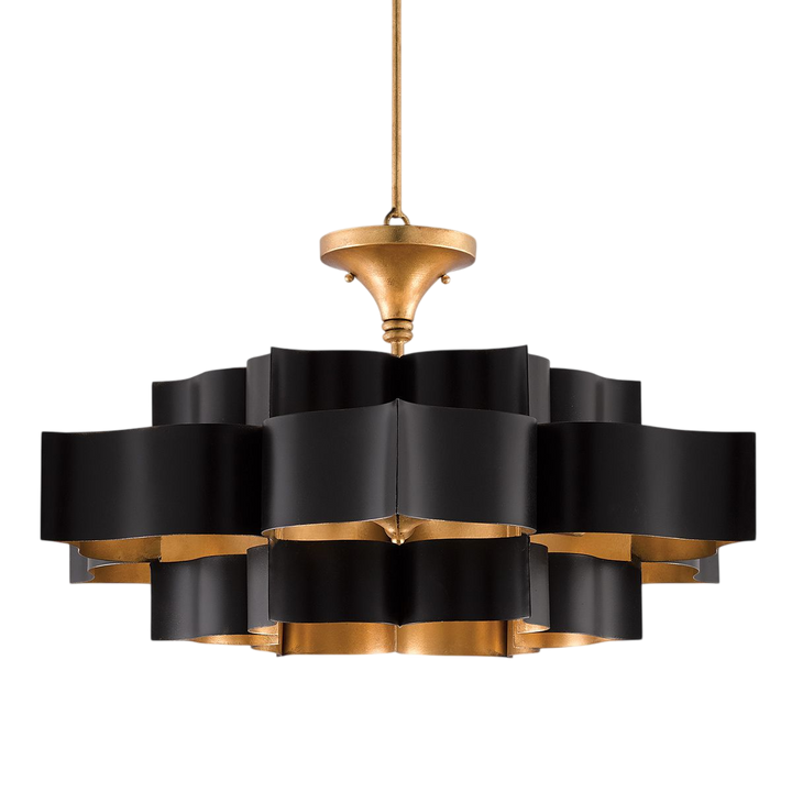 Lampadario grande Lotus 6 lt