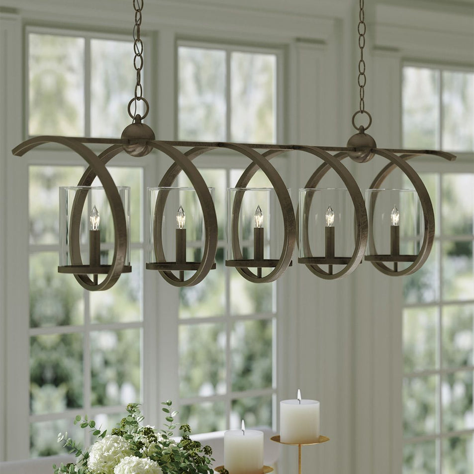 Lampadario Maximus 5 lt medio