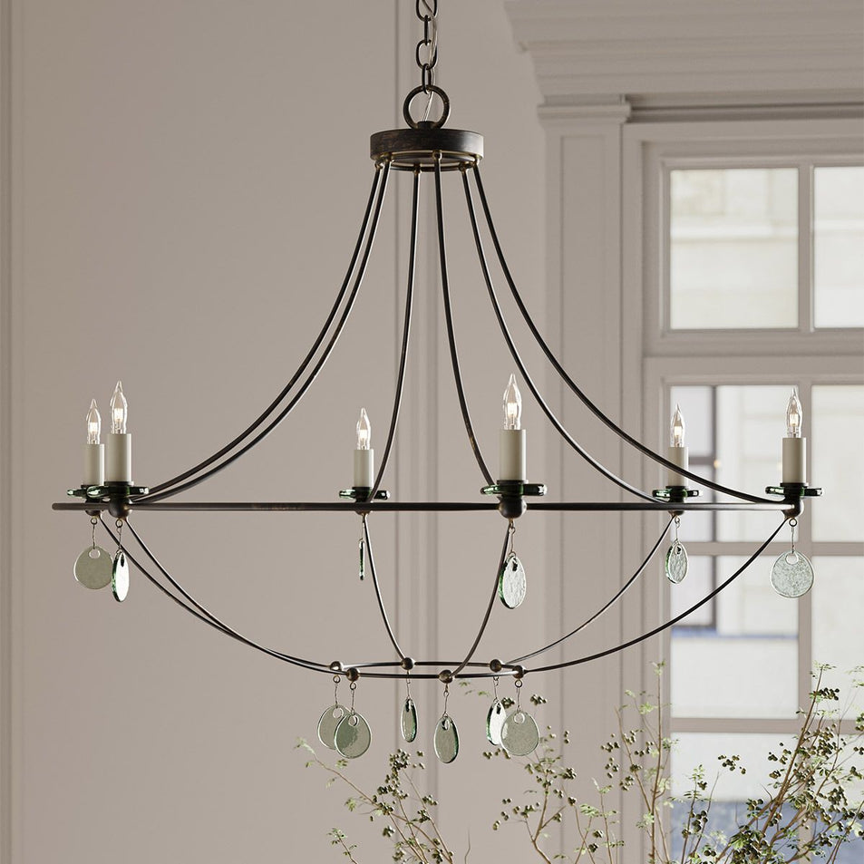 Lampadario Novella 6 lt grande