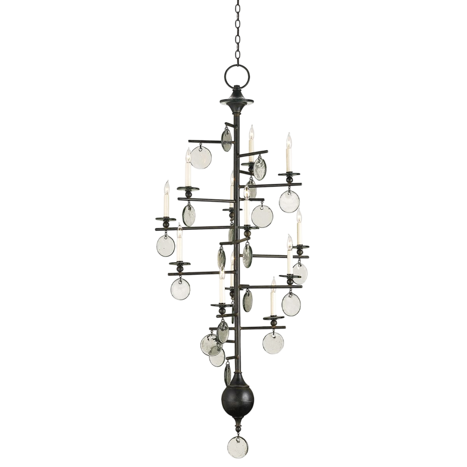 Lampadario lungo Sethos 12 lt