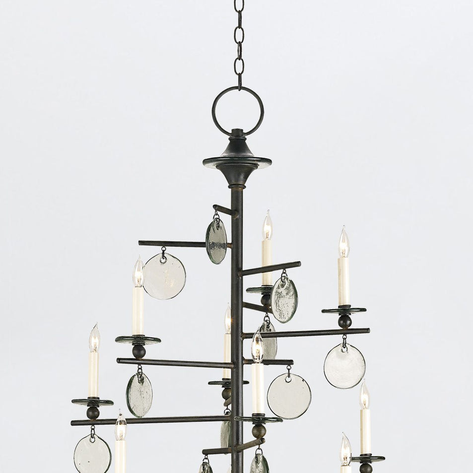 Lampadario lungo Sethos 12 lt