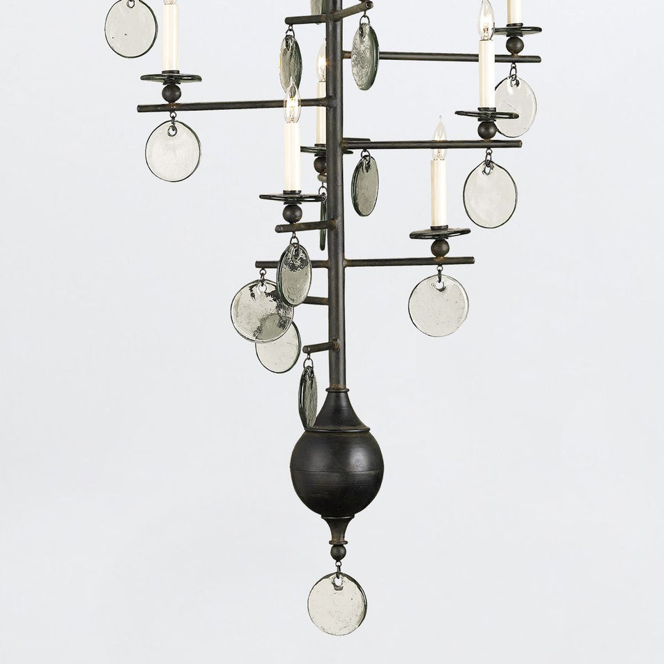Lampadario lungo Sethos 12 lt