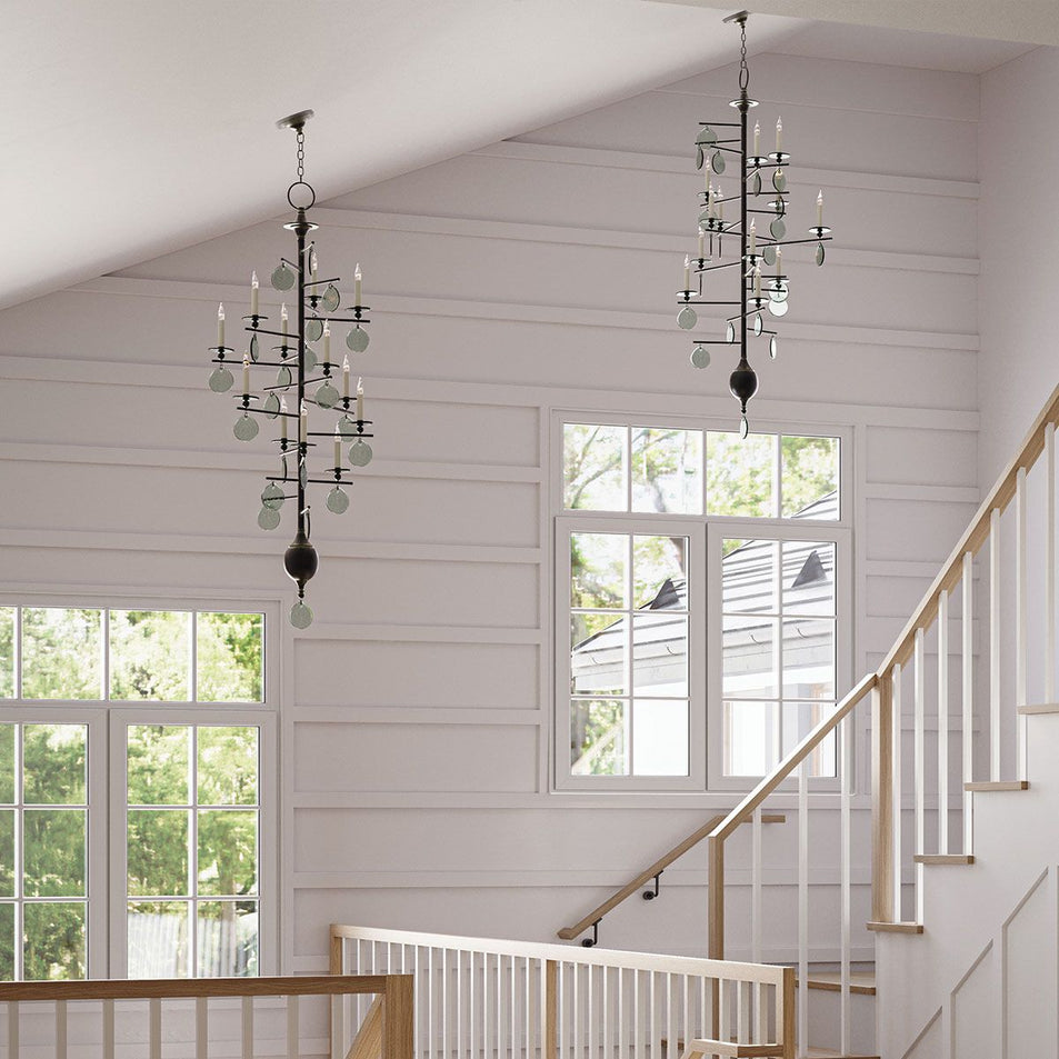 Lampadario lungo Sethos 12 lt